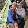 Sage and Me, meeting in person for the first time.